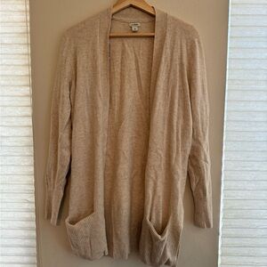LL Bean cashmere cardigan